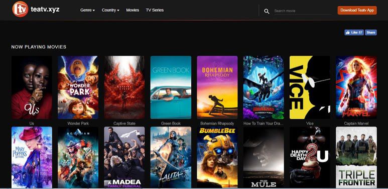 free movie no sign up or download